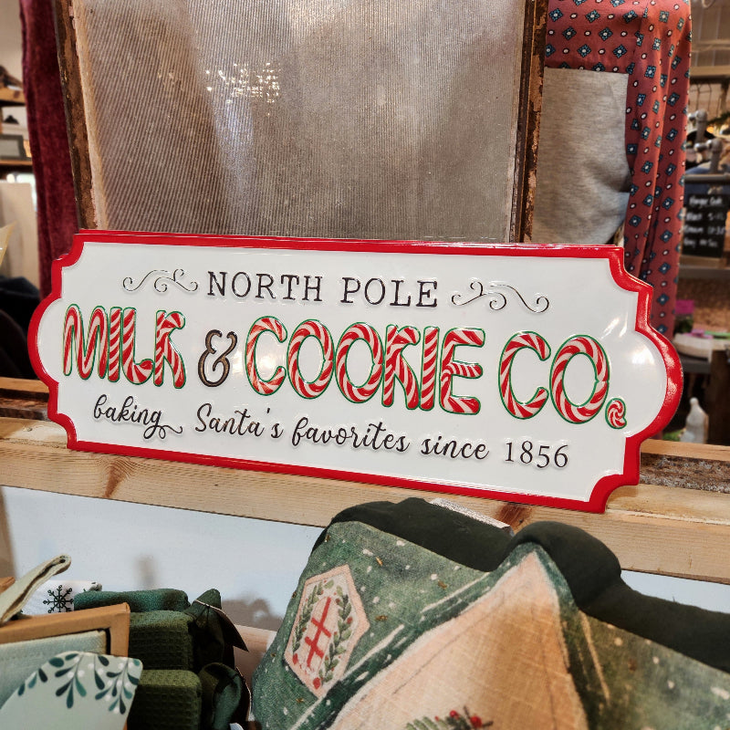 Milk & Cookie Sign