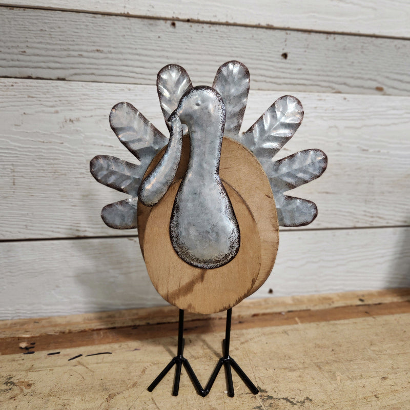 Metal Standing Turkey