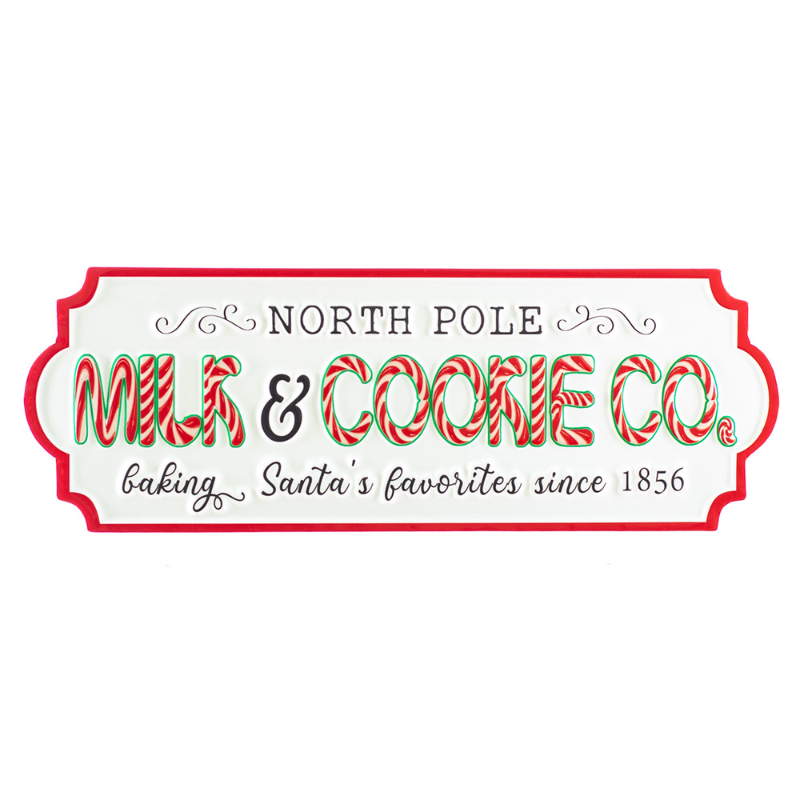 Milk & Cookie Sign