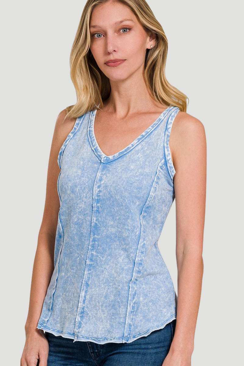 Mineral Wash Tank Top
