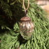 Mini Glass Ornament-silver