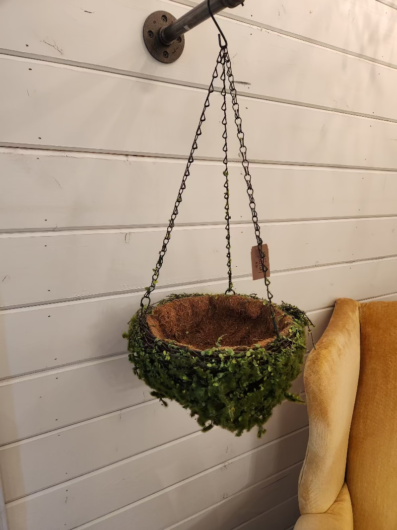 Mini Leaves Hanging Basket