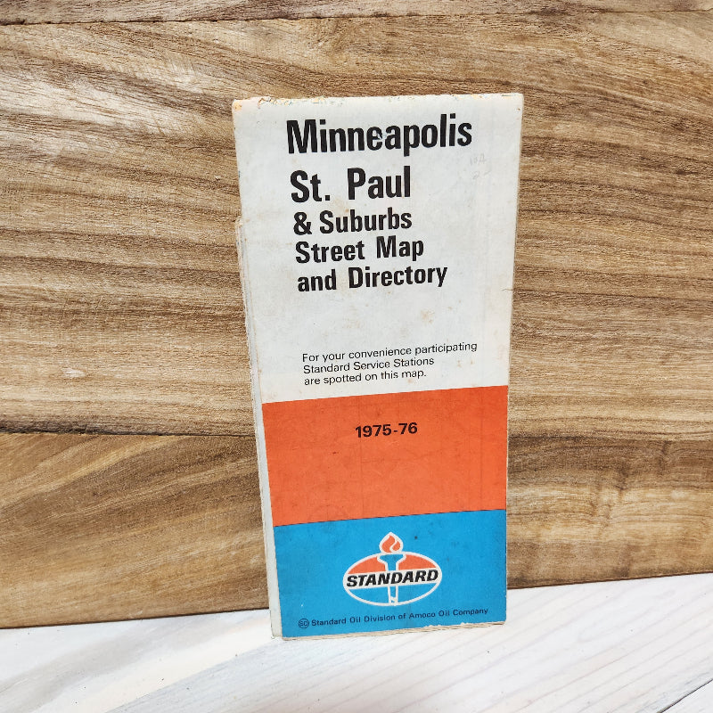 Vintage Road Map