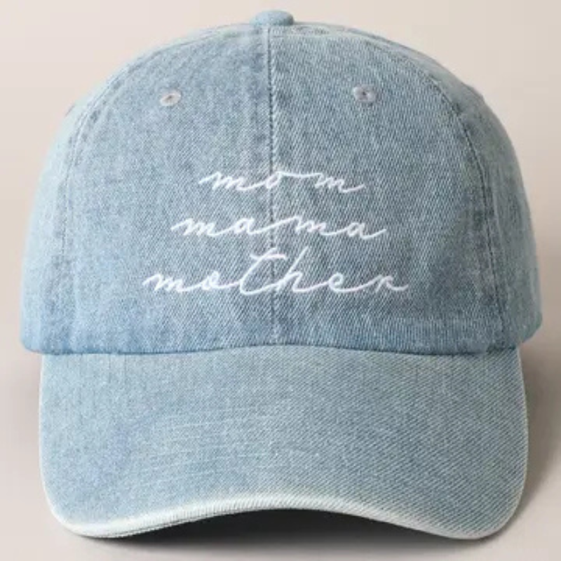 Mom Embroidered Baseball Hat