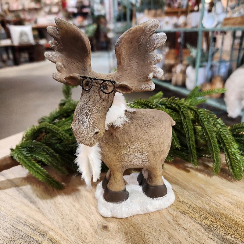 Moose with Glasses