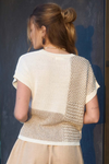Taupe Colorblock Top