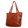 Leather Woven Shoulder Bag