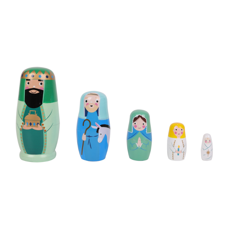 Nativity Nesting Doll Set