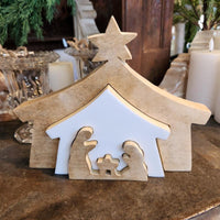 Nativity Puzzle Block