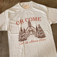 Let Us Adore Him Graphic Tee