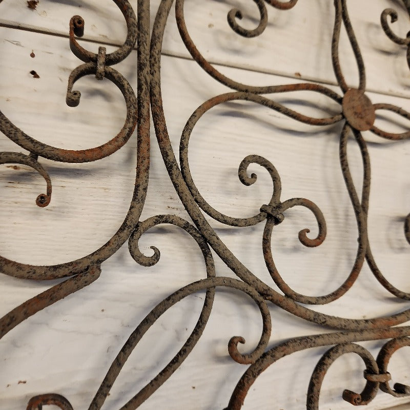 Ornate Wall Plaque textured patina