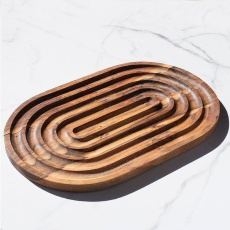 Oval Wood Trivet