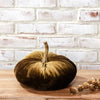 large-olive-velvet-pumpkin 10inches