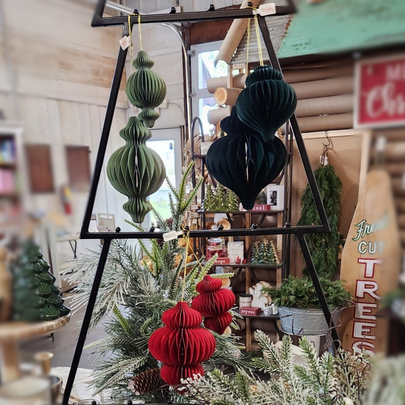 Paper Finial Ornament Set