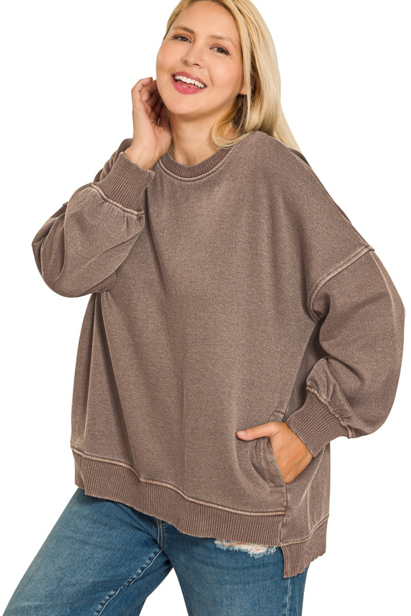 Pigment Dyed Pullover