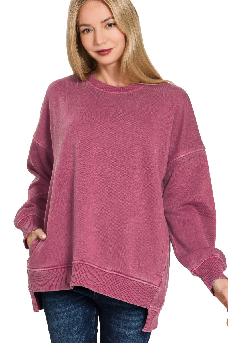 Pigment Dyed Pullover