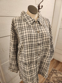 Plus Tweed Jacket