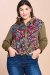 Plus Mix-Print Shirt