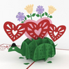 Pop up Love Turtle Card