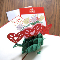 Pop up Love Turtle Card