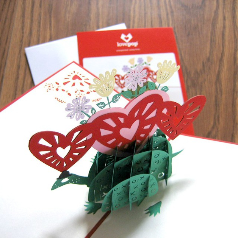 Pop up Love Turtle Card