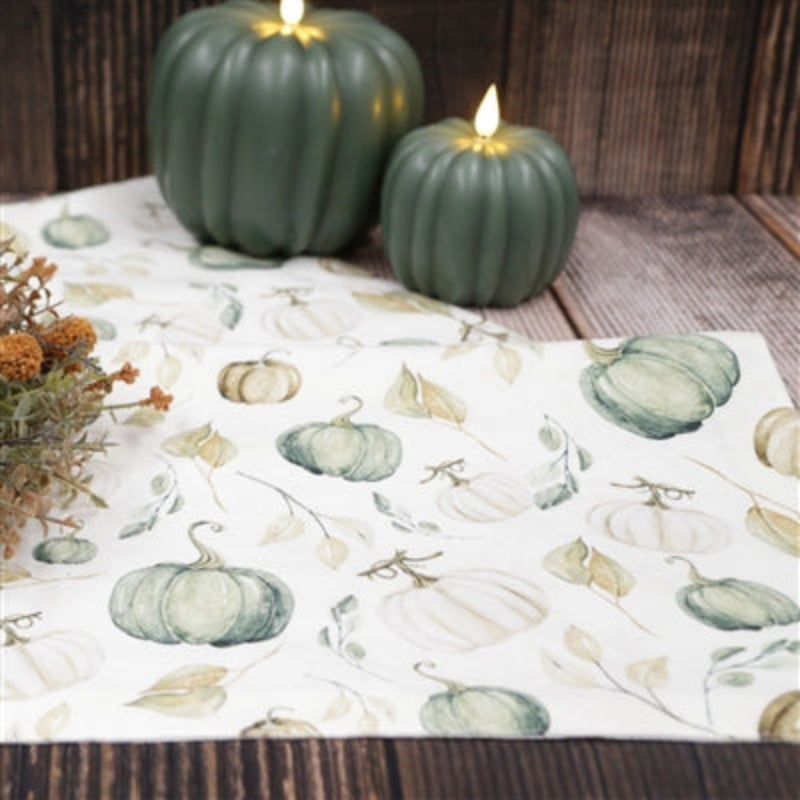 Pumpkin Cottage Table Runner