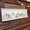 Pumpkin Wood Trim Sign