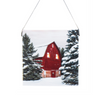 Red Barn Canvas LED