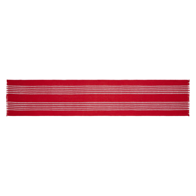 Red Stripe Table Runner