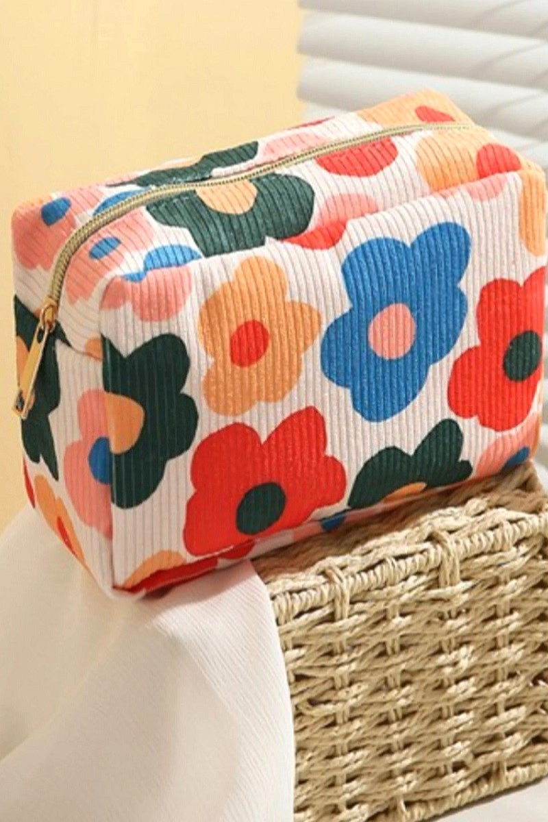 Retro Pattern Pouch