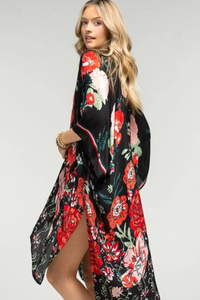 Rosa Floral Kimono