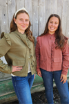 Ruffle Sleeve Jacket