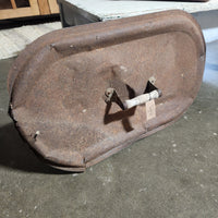 Rusty Antique Oval Boiler Lid