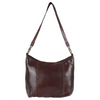 Leather Studded Hobo Bag