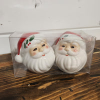 Santa Salt & Pepper Shaker Set