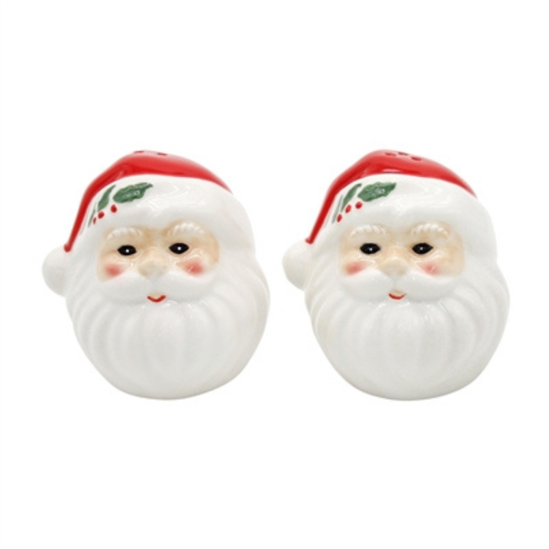 Santa Salt & Pepper Shaker Set