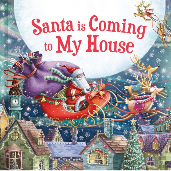 Santa is Coming to My House Book