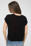 Short Sleeve Knit Pullover