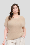 Short Sleeve Knit Pullover