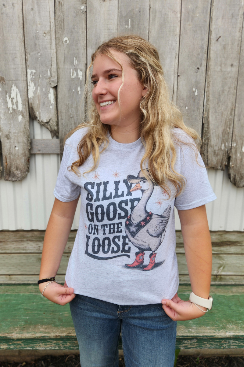 Silly Goose on the Loose Graphic Tee