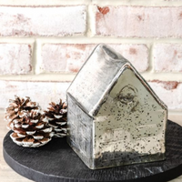 Silver Mercury Glass House