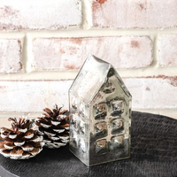 Silver Mercury Glass House