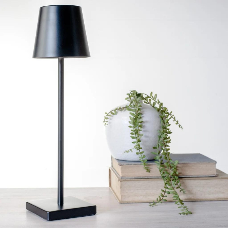 Black Sleek LED Lamp