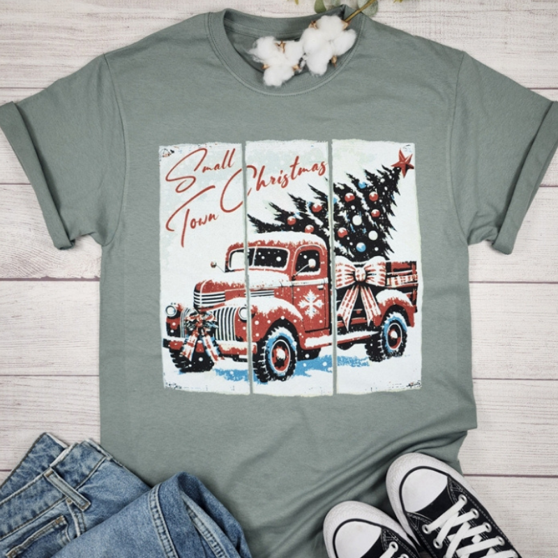 Small Town Christmas Tee