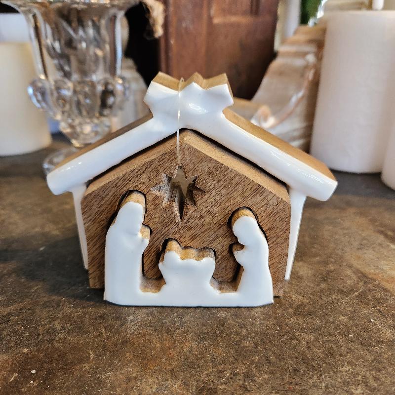 Small Wood Nativity Puzzle