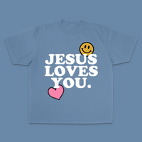 Smile Jesus Loves You Tee