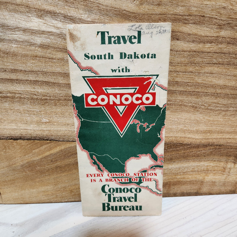 Vintage Road Map