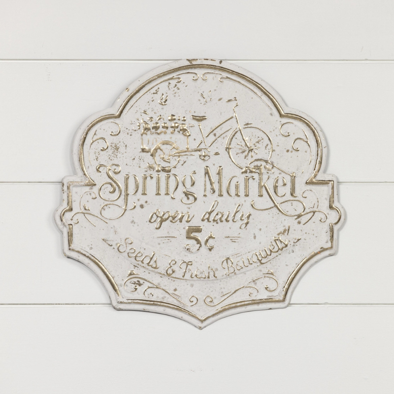 Spring Market Sign