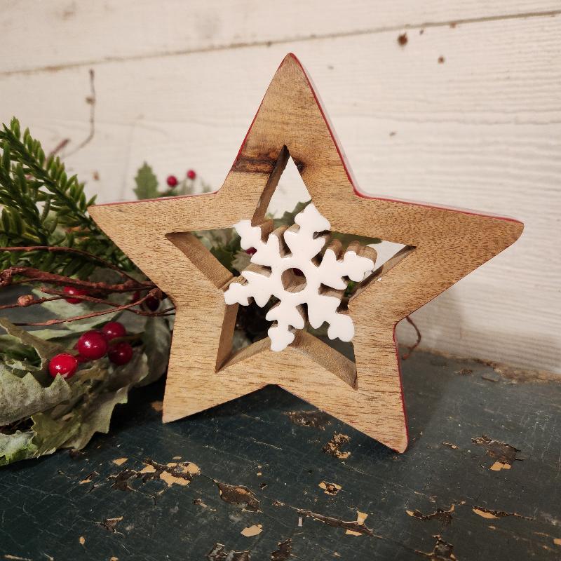 Star Snowflake front view