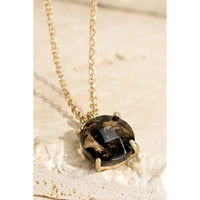 Stone Charm Necklace